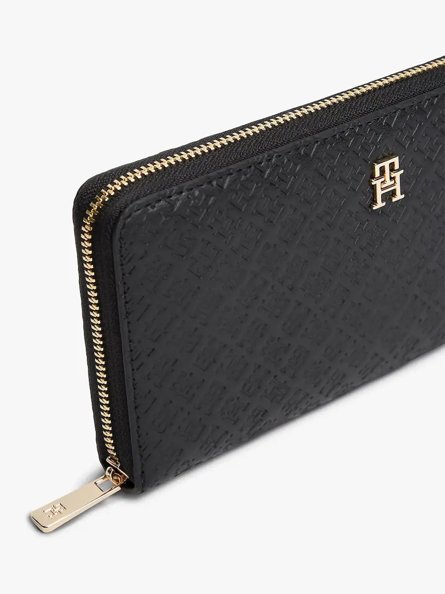 Γυναικείο Πορτοφόλι Μαύρο Tommy Hilfiger AW0AW18482-BDS