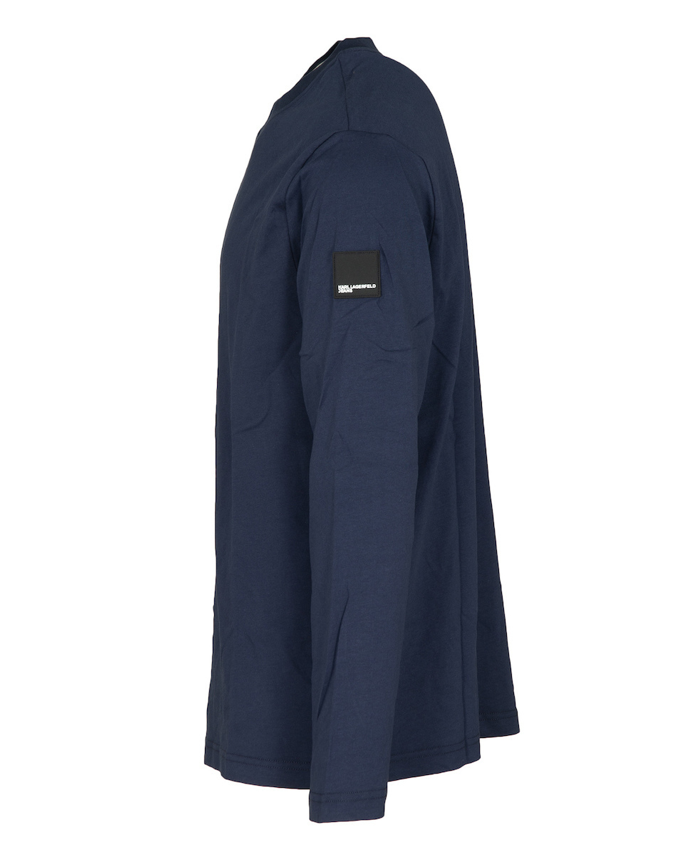 Ανδρικό Μακρυμάνικο T-shirt Navy Μπλε Karl Lagerfeld Jeans B3M17004-393 Peacoat