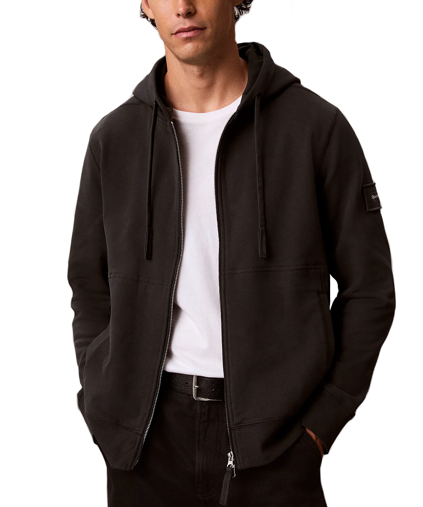Ανδρική Ζακέτα Μαύρη Calvin Klein LV04RJ202G-8MN