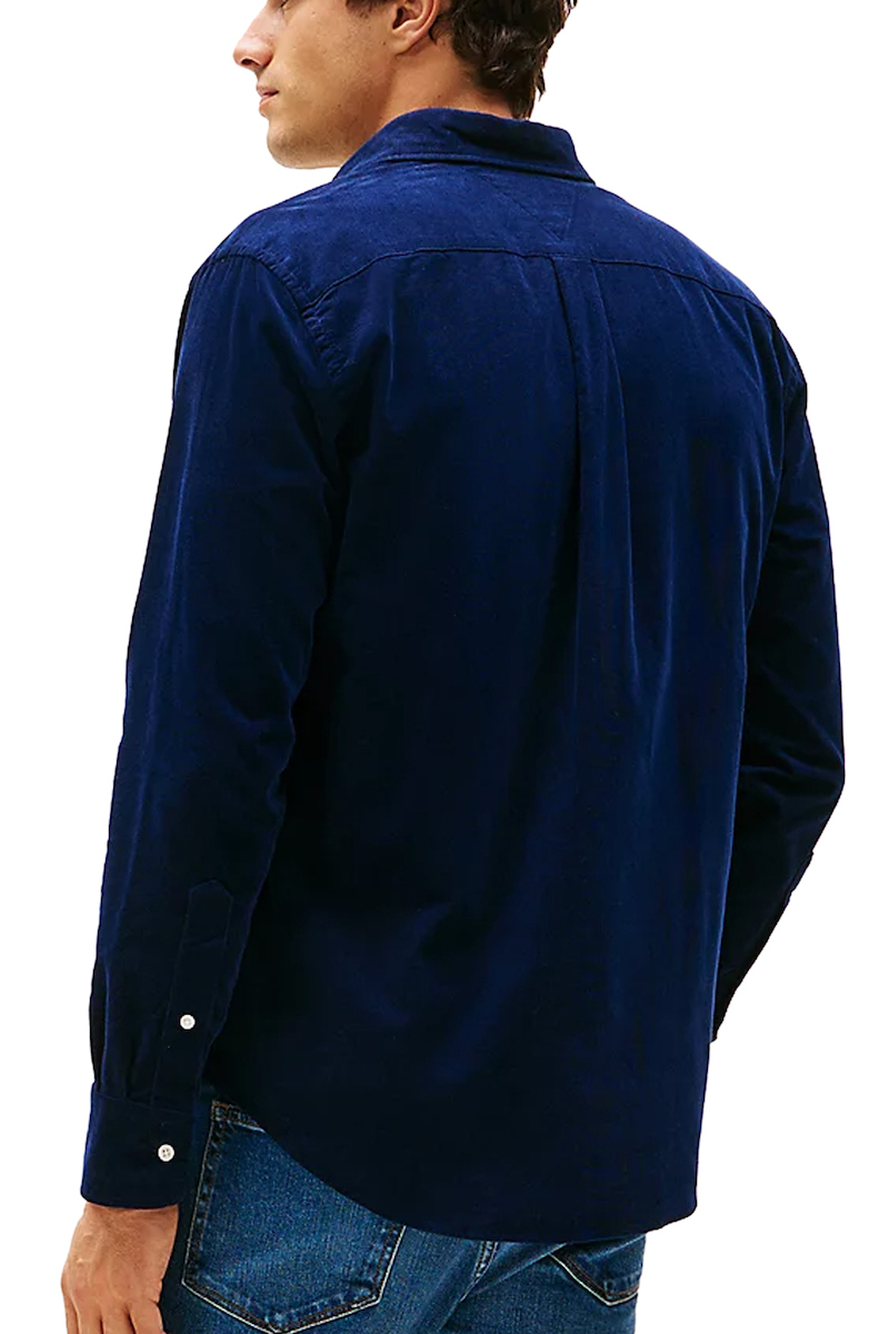 Ανδρικό Κοτλέ Πουκάμισο Navy Μπλε Tommy Hilfiger MW0MW40486-BCL
