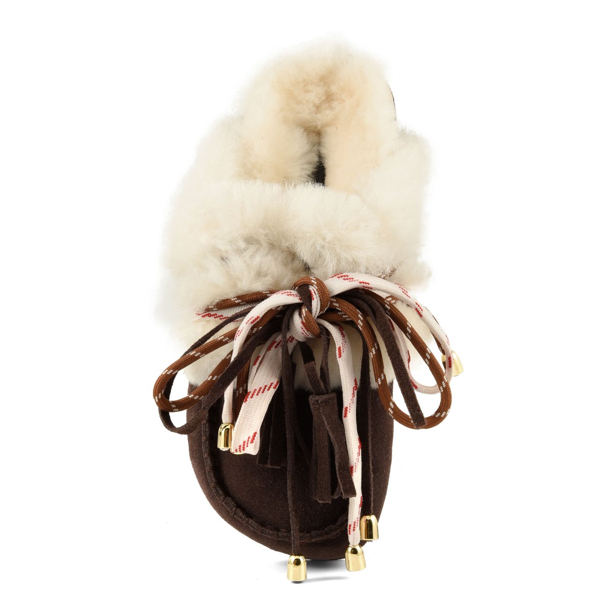 Γυναικείες Slofi Furry Παντόφλες Καφέ Colors Of California HC SHSLOFI04-CHOCOLATE