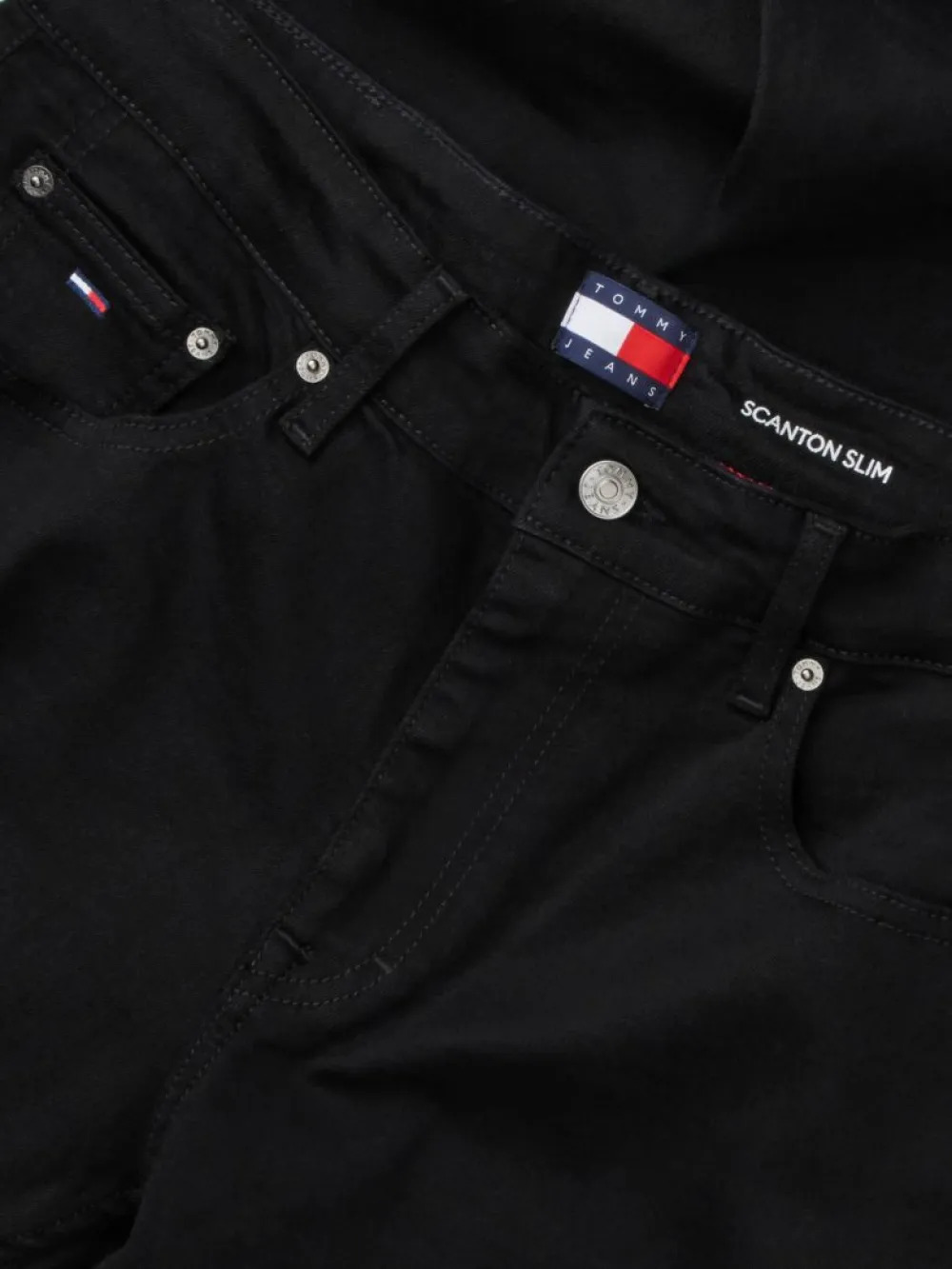 Ανδρικό Scanton Slim Τζιν Μαύρο Tommy Jeans DM0DM23478-1BZ