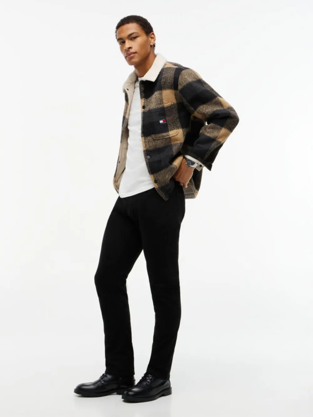 Ανδρικό Scanton Slim Τζιν Μαύρο Tommy Jeans DM0DM23478-1BZ