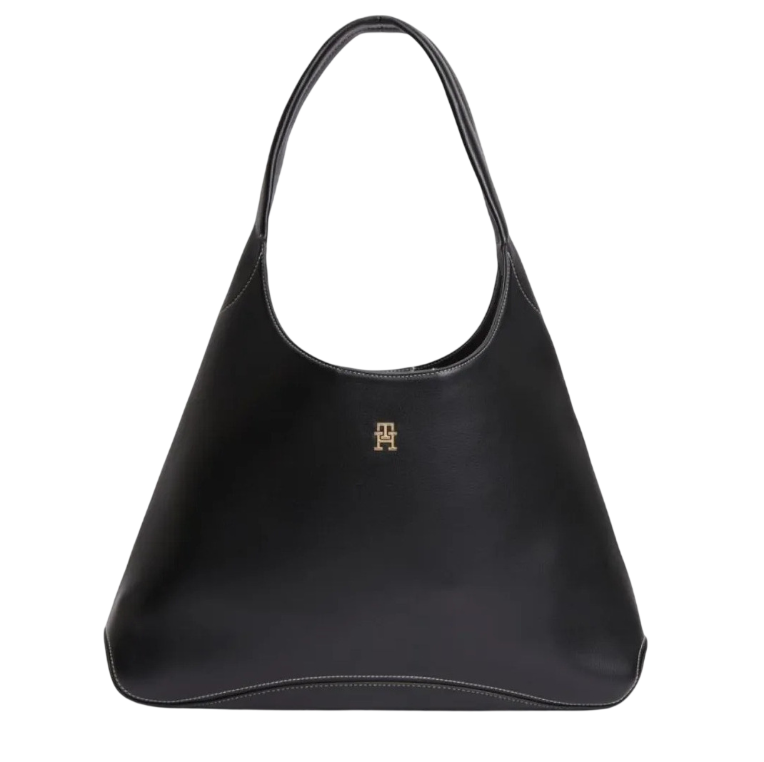 Γυναικεία Everyday Hobo Τσάντα Μαύρη Tommy Hilfiger AW0AW19187-BDS