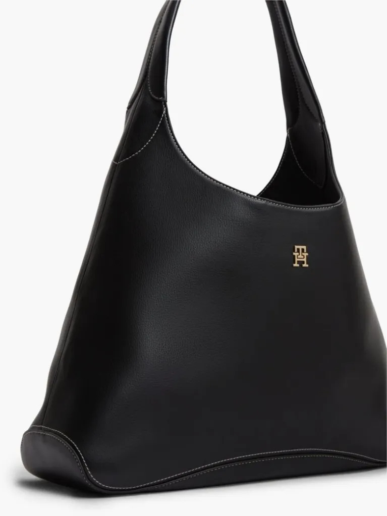 Γυναικεία Everyday Hobo Τσάντα Μαύρη Tommy Hilfiger AW0AW19187-BDS