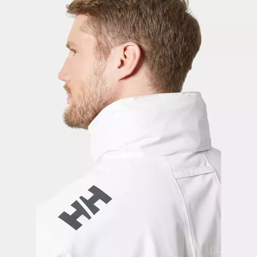 Ανδρικό Crew Hooded Midlayer 2 Μπουφάν Λευκό Helly Hansen 34442-001
