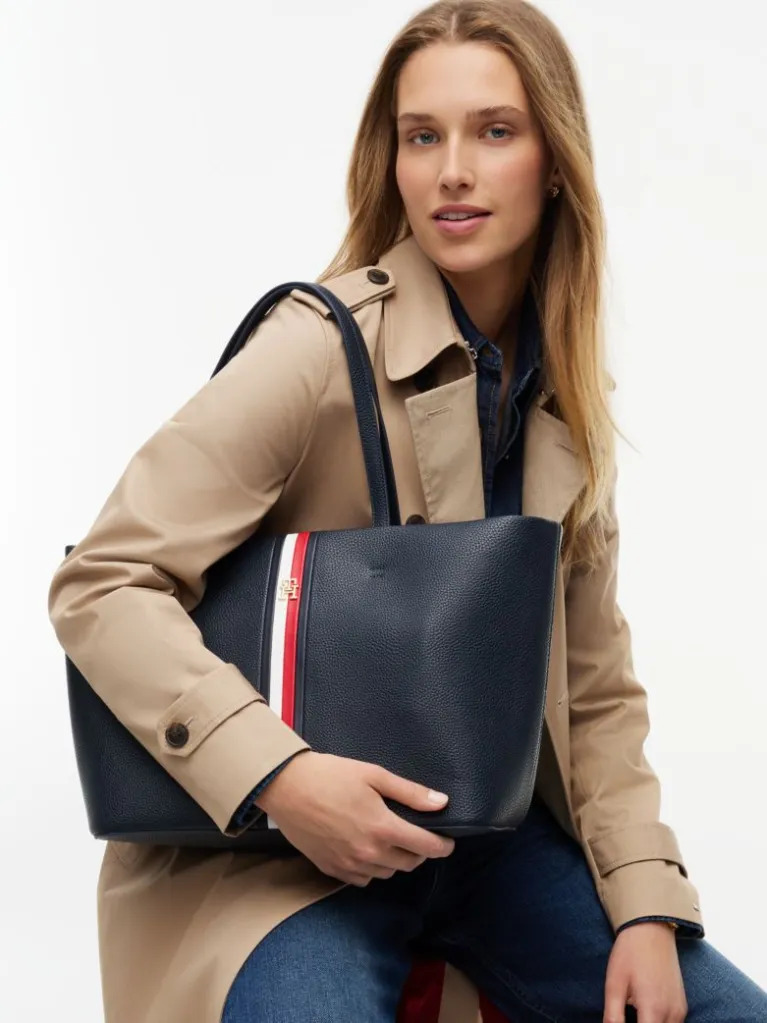 Γυναικεία Essential tote Τσάντα Navy Μπλε Tommy Hilfiger AW0AW19334-DW6
