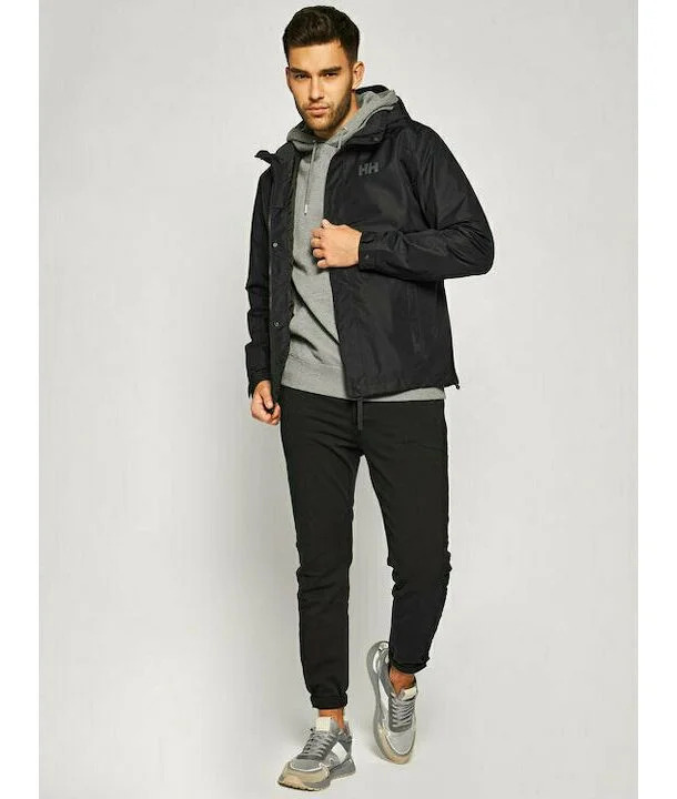 Ανδρικό Dubliner Αδιάβροχο Μπουφάν Μαύρο Helly Hansen 62643-990