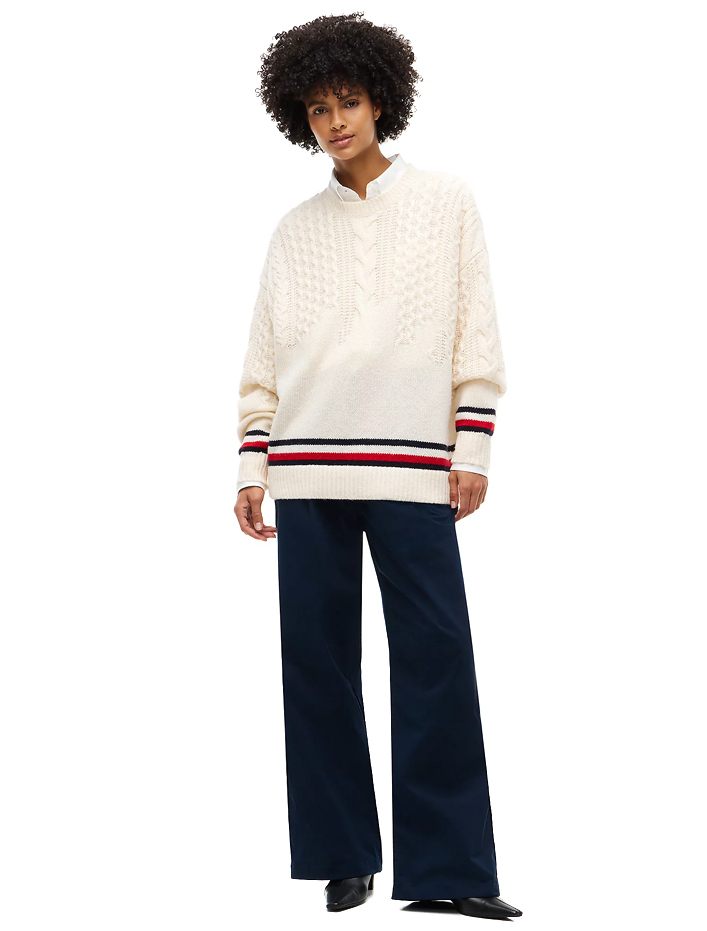 Γυναικείο Πουλόβερ Μπεζ Tommy Jeans DW0DW23353-AEF