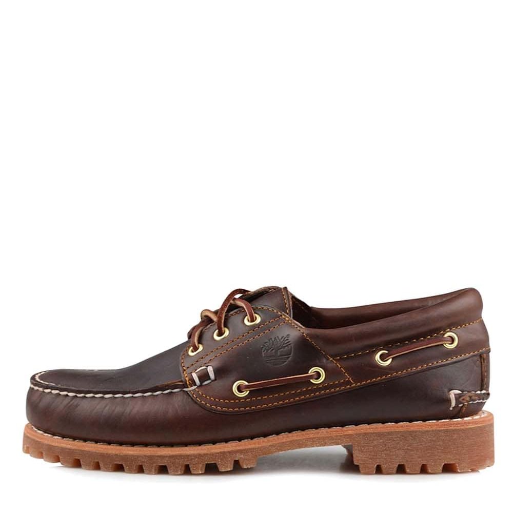 Ανδρικά Δερμάτινα Παπούτσια Καφέ Timberland TB030003-214