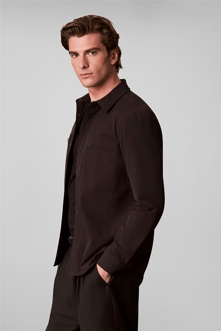 Ανδρικό Overshirt Μαύρο Calvin Klein LV04LH121G-UB1