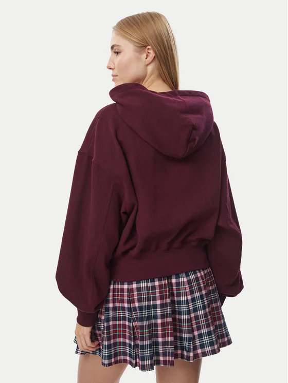 Γυναικείο Φούτερ Μπορντό Tommy Jeans DW0DW23455-V11