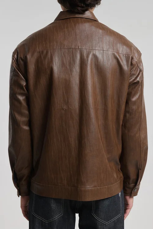 Ανδρικό Μπουφάν Καφέ Royal Denim Kitami5168-Brown