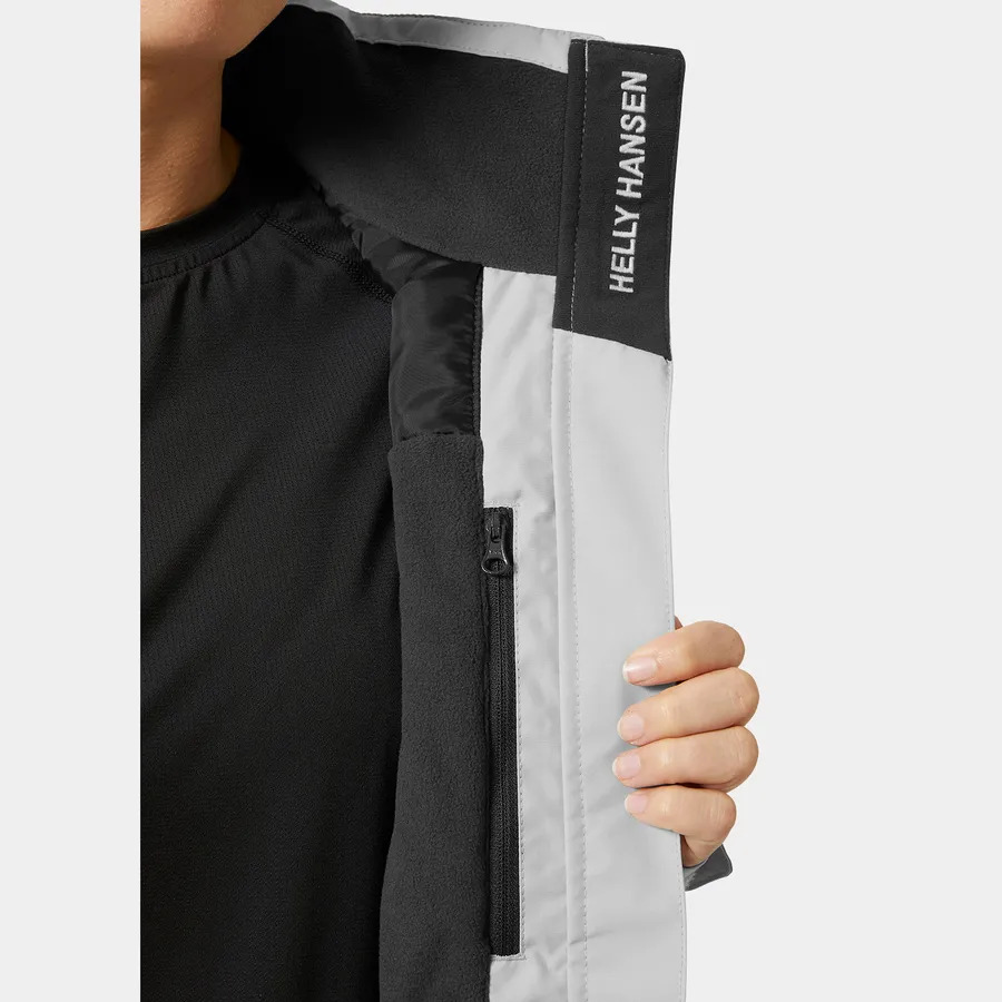 Γυναικείο Crew Hooded Midlayer Sailing Μπουφάν 2.0 Γκρι Helly Hansen 34447-853