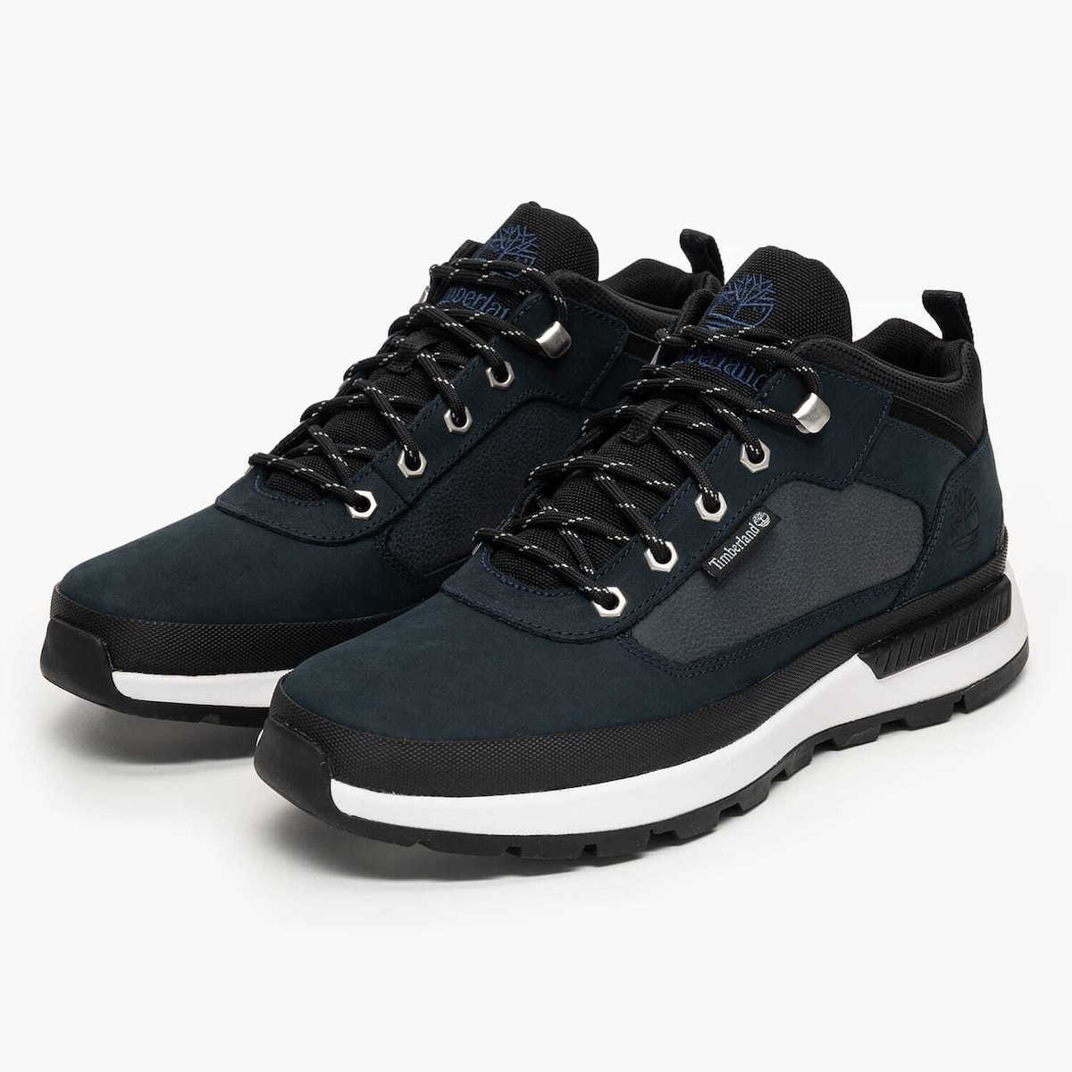 Ανδρικά Δερμάτινα Field Trekker Sneakers Navy Μπλε Timberland TB1A68TZ-019