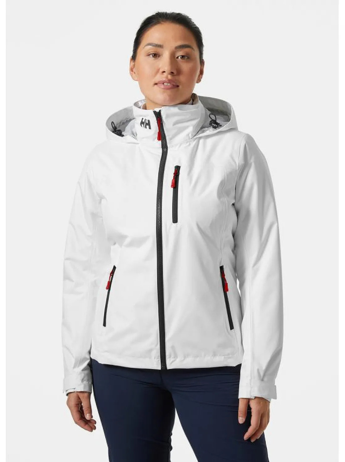 Γυναικείο Crew Hooded Midlayer Sailing Μπουφάν 2.0 Λευκό Helly Hansen 34447-001