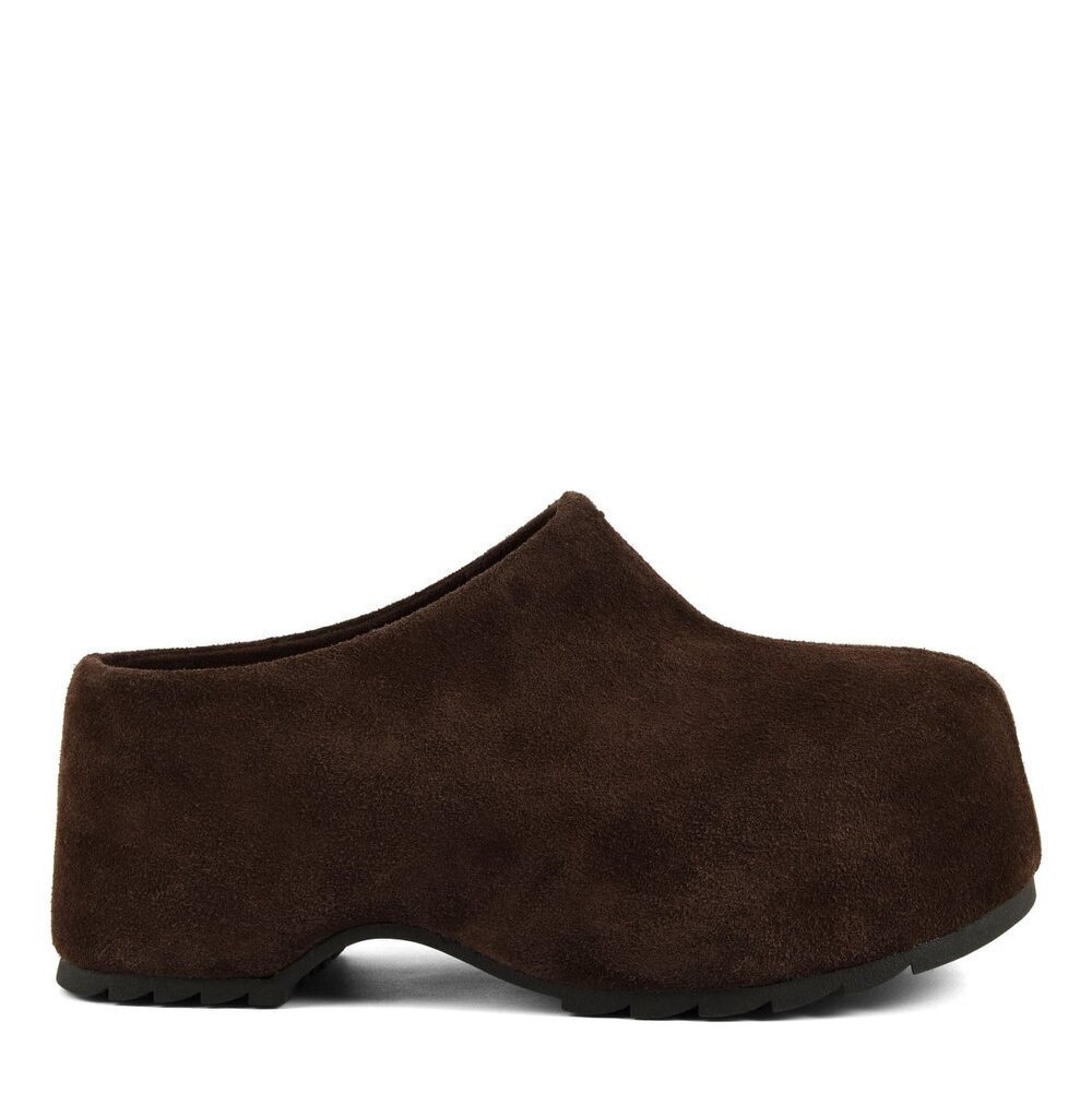 Γυναικεία Suede Clog Καφέ Colors Of California HC SIERRA01-CHOCOLATE