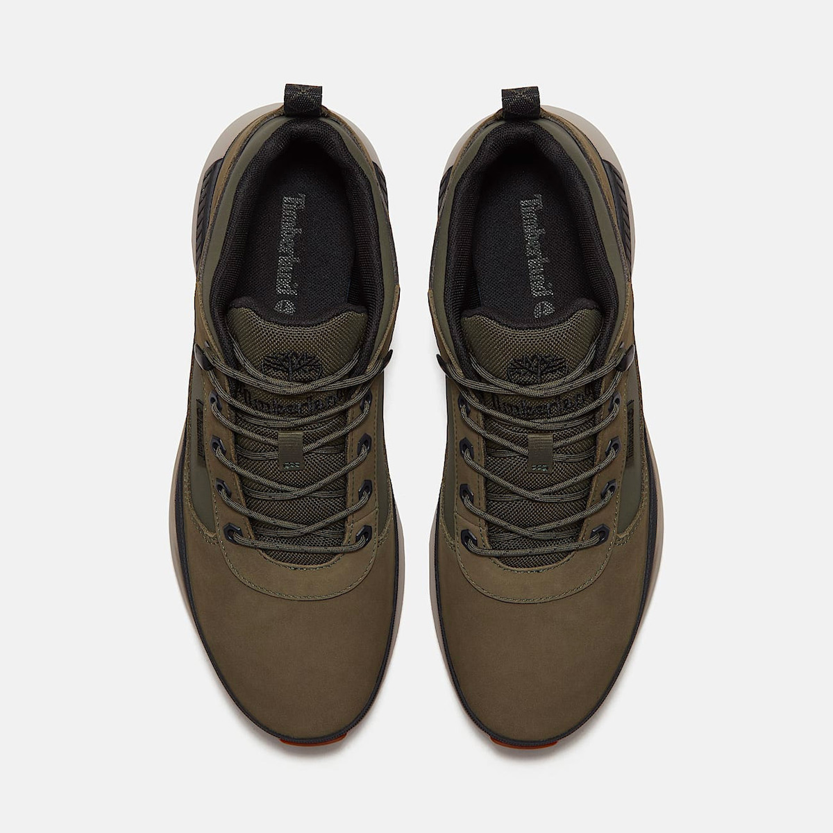Ανδρικά Δερμάτινα Field Trekker Sneakers Χακί Timberland TB0A6DKN-EO6