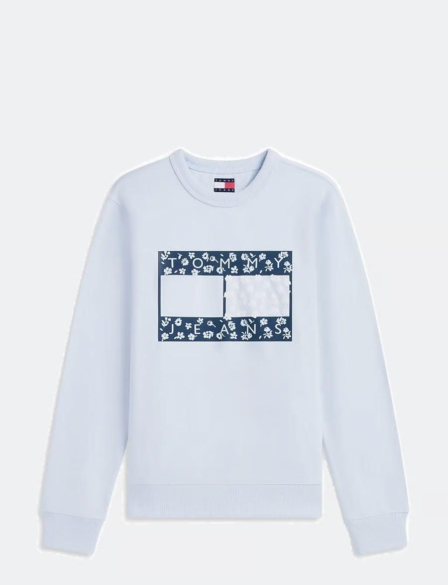Γυναικείο Φούτερ Γαλάζιο Tommy Jeans DW0DW23306-C1N