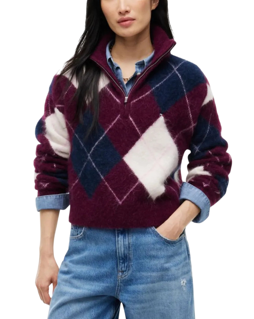 Γυναικείο Πουλόβερ Βυσσινί Tommy Jeans DW0DW23351-V11