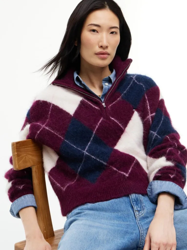 Γυναικείο Πουλόβερ Βυσσινί Tommy Jeans DW0DW23351-V11