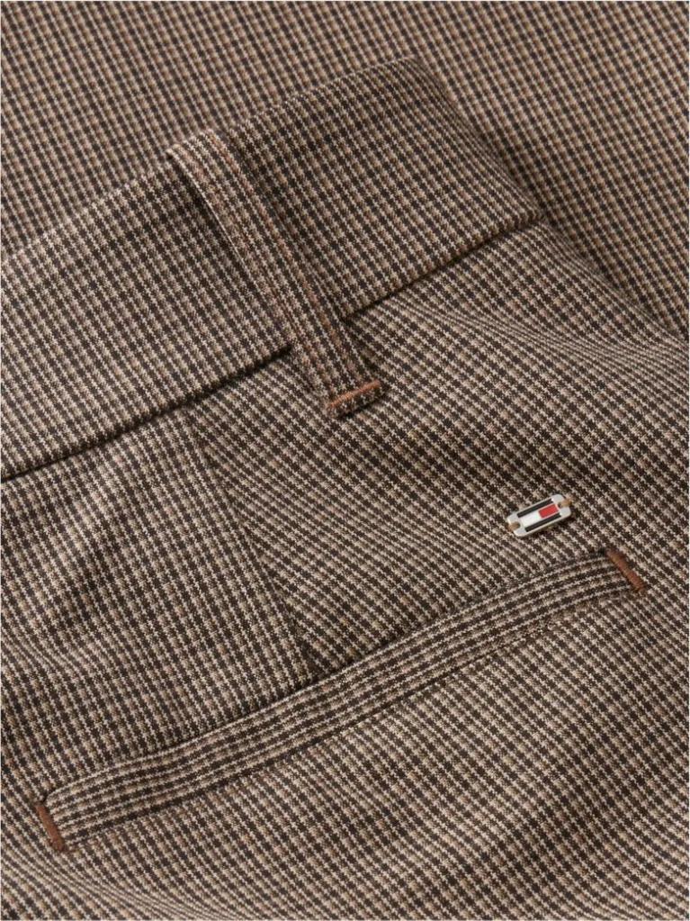 Γυναικείο Bootcut Καρό Παντελόνι Tommy Hilfiger WW0WW51902-0MG