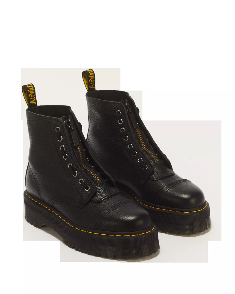 Γυναικεία Δερμάτινα Sinclair Μποτάκια Μαύρα Dr. Martens 22564001-BLACK
