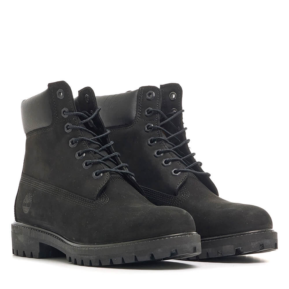 Ανδρικά Δερμάτινα Μποτάκια Μαύρα Timberland TB110073-001