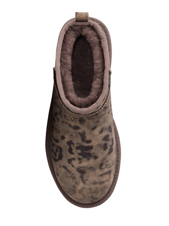 Γυναικεία Classic Ultra Mini Spotted Μποτάκια UGG 1180623-CHE