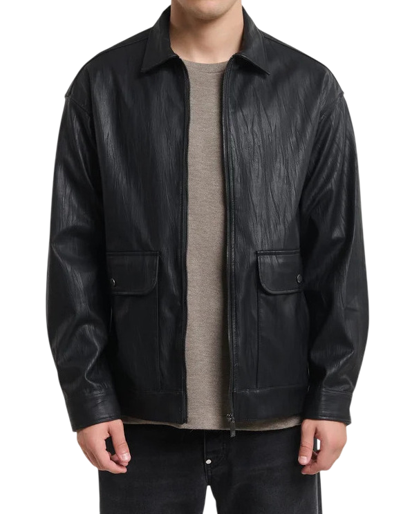 Ανδρικό Μπουφάν Μαύρο Royal Denim Kitami5168-Black
