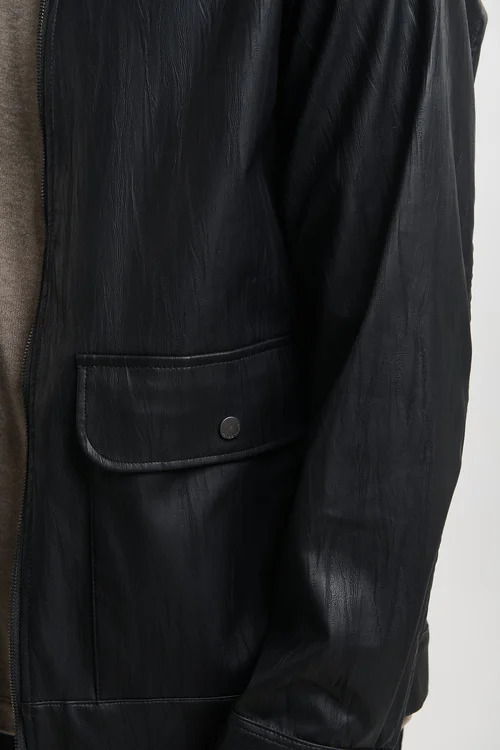 Ανδρικό Μπουφάν Μαύρο Royal Denim Kitami5168-Black
