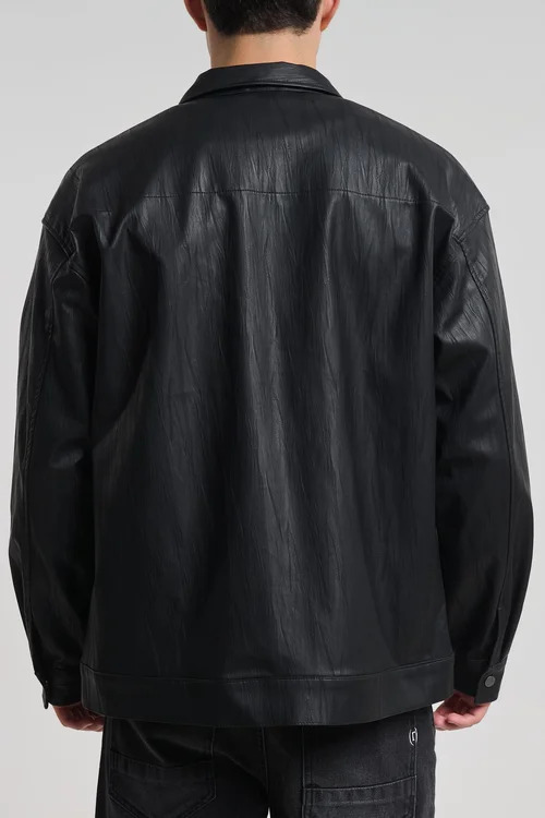 Ανδρικό Μπουφάν Μαύρο Royal Denim Kitami5168-Black