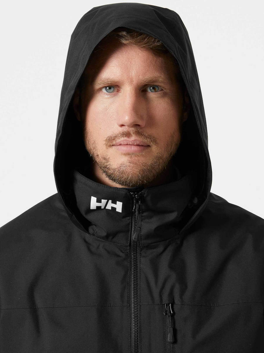 Ανδρικό Crew Hooded Midlayer 2 Μπουφάν Μαύρο Helly Hansen 34442-990
