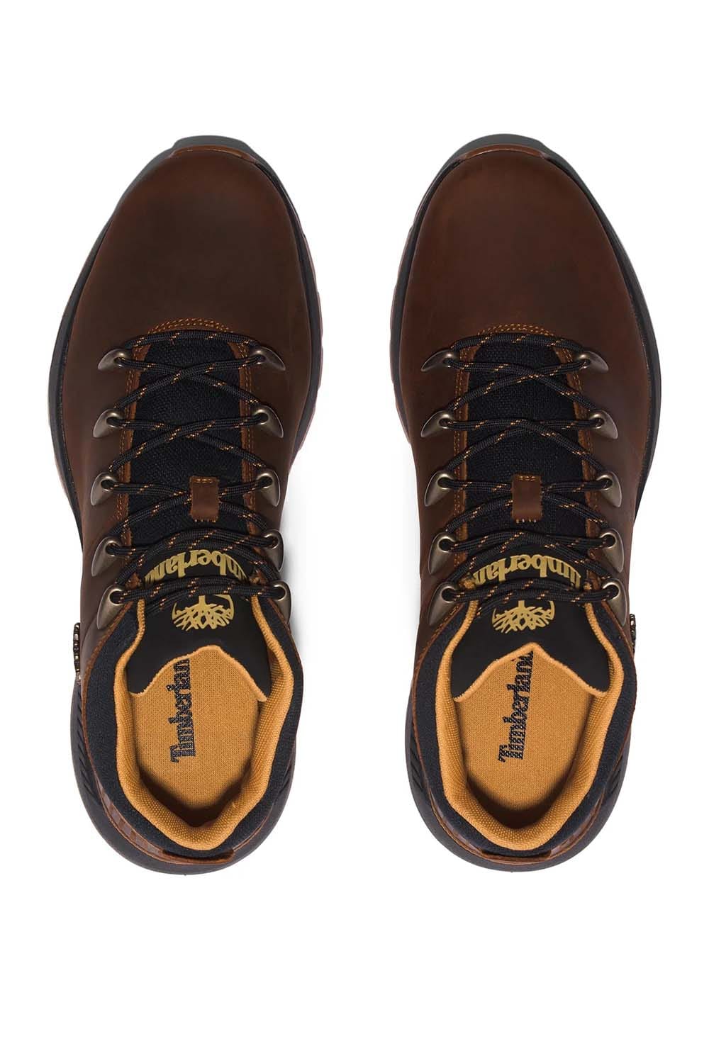 Ανδρικά Δερμάτινα Sprint Trekker Μποτάκια Καφέ Timberland TB0A67TG-943