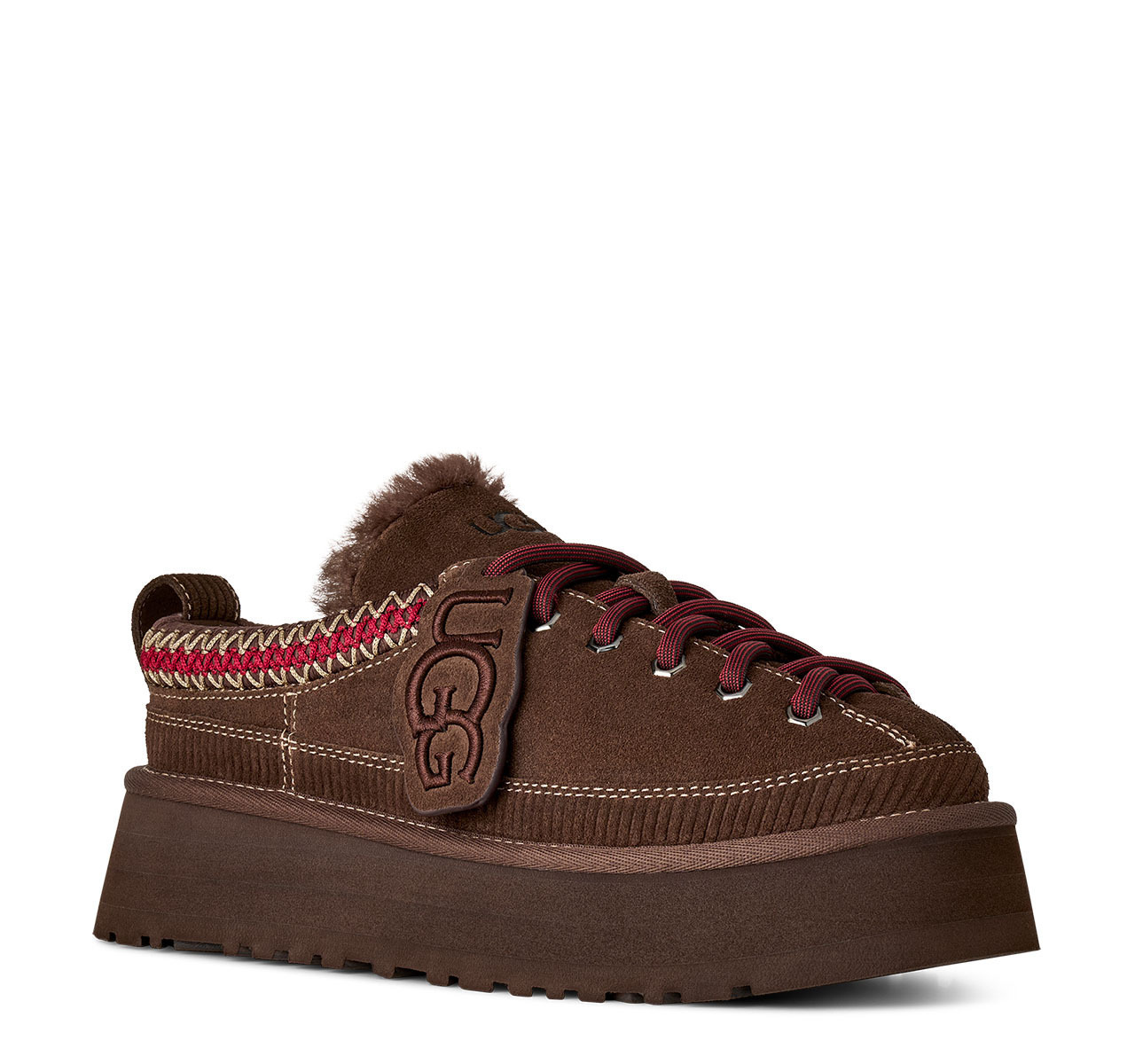 Γυναικείες Heritage Lace-Up Παντόφλες Καφέ UGG 1180361-BCDR