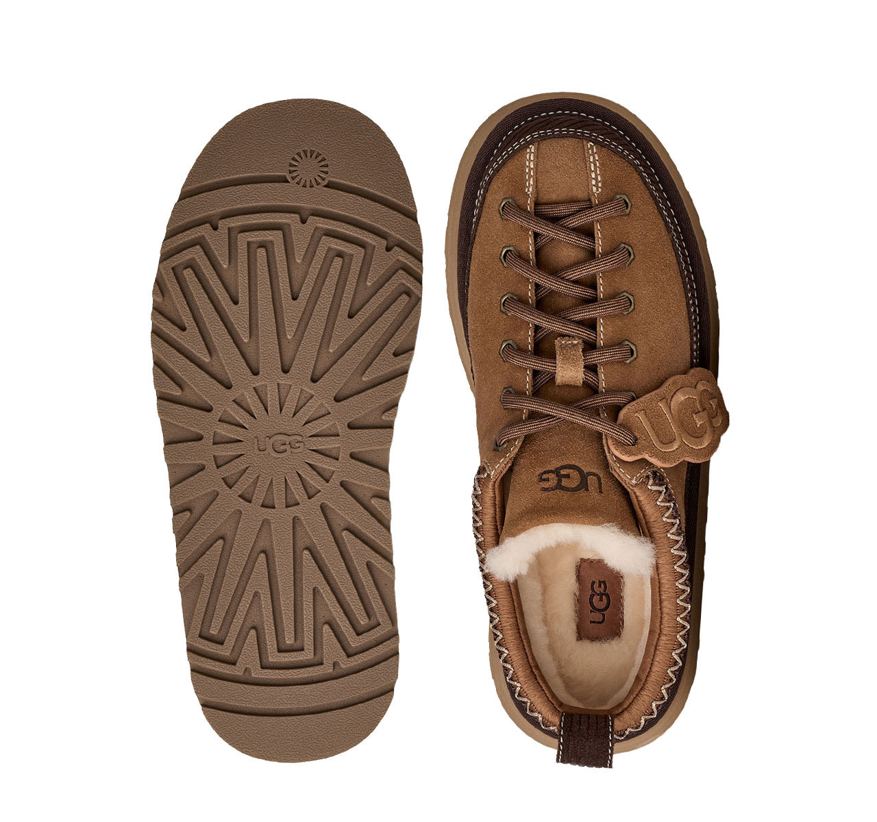 Γυναικείες Heritage Lace-Up Παντόφλες Ταμπά UGG 1180361-CHE