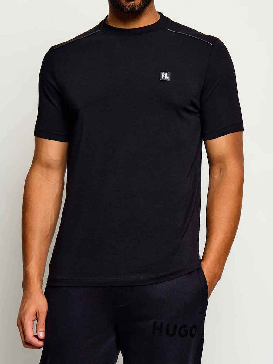 Ανδρικό T-shirt Μαύρο Karl Lagerfeld 755044 564235-990
