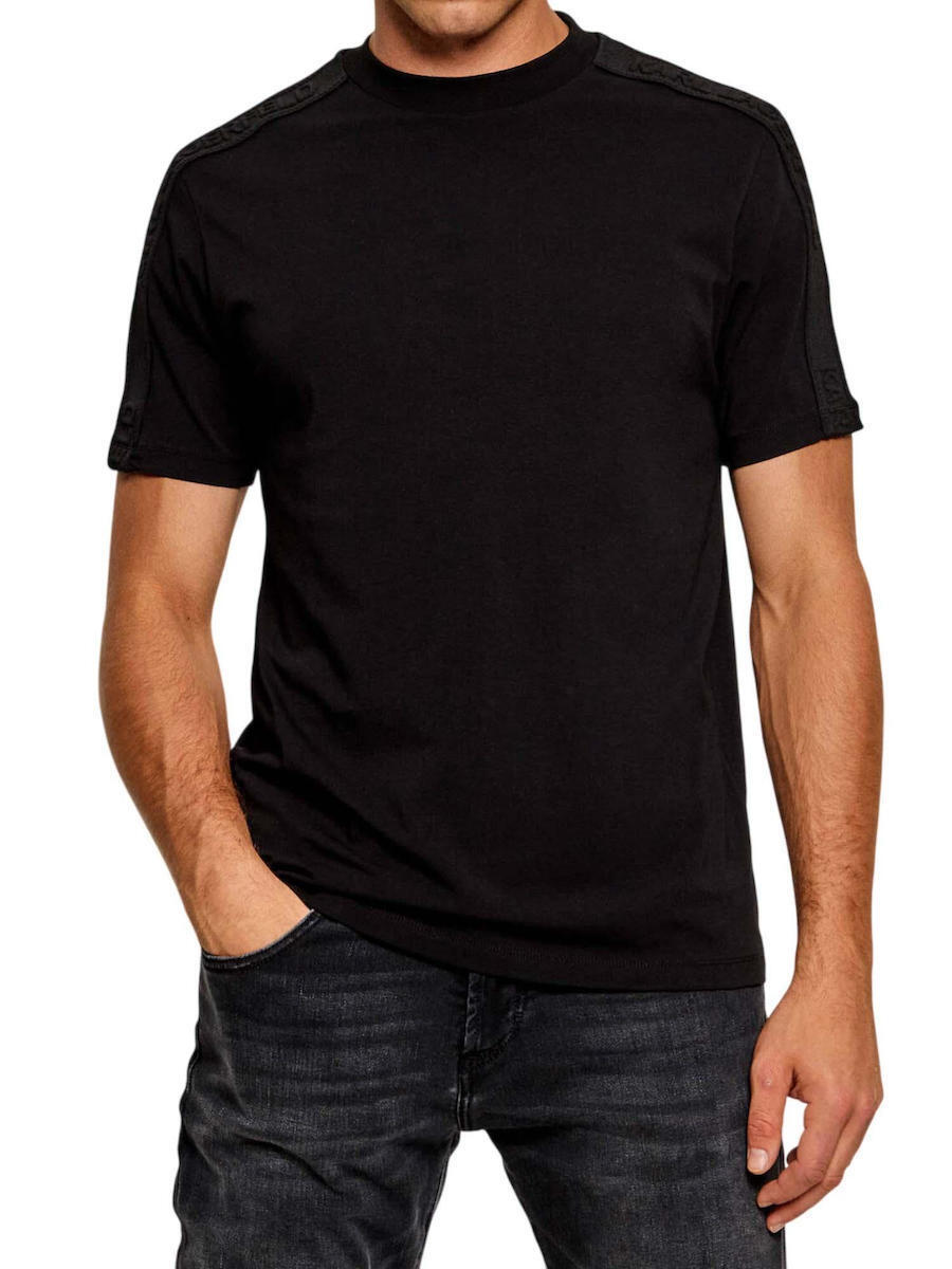 Ανδρικό T-shirt Μαύρο Karl Lagerfeld 755038 564235-990