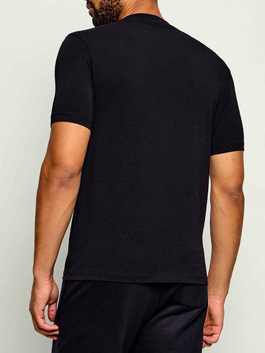 Ανδρικό T-shirt Μαύρο Karl Lagerfeld 755034 564235-990