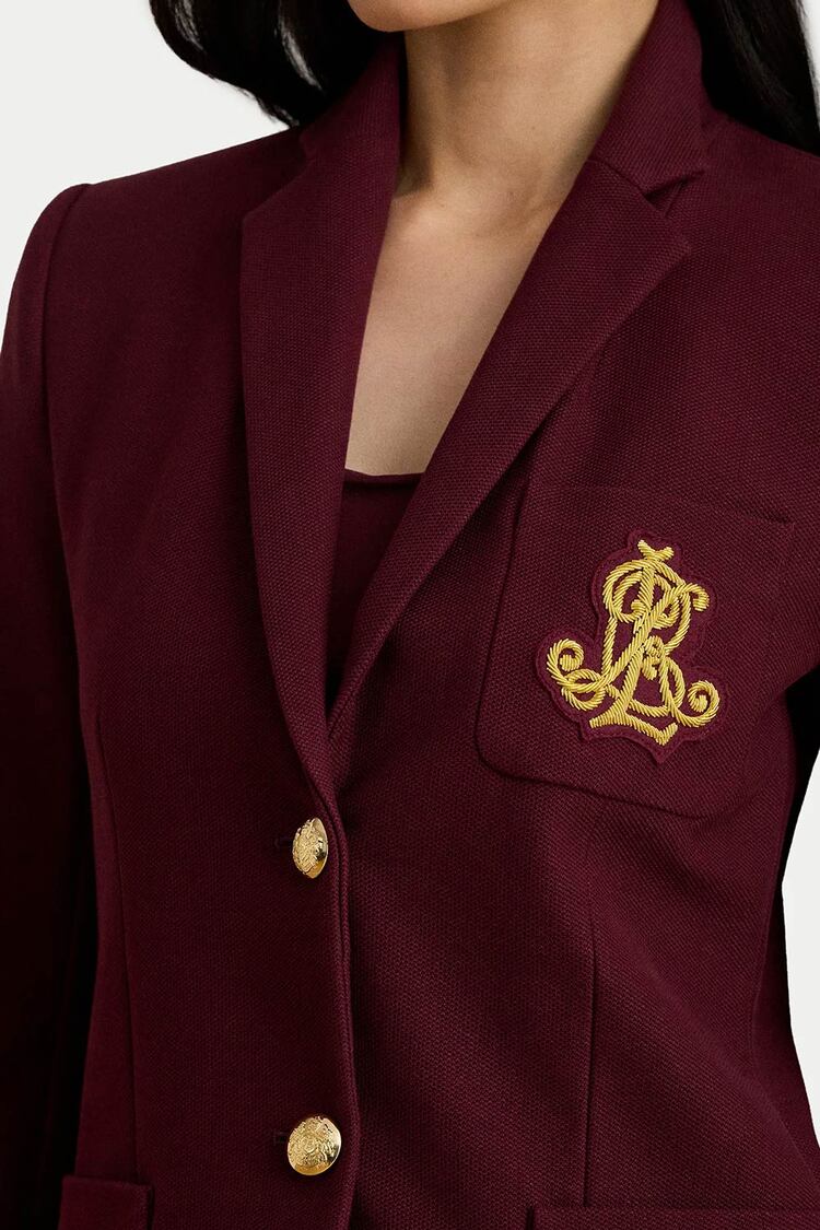Γυναικείο Anfisa Σακάκι Μπορντό Ralph Lauren 200797305029-RED