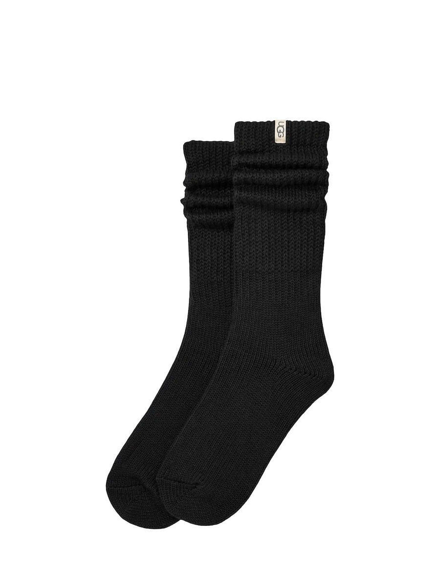 Γυναικείες Tyla Slouchy Crew II Κάλτσες Μαύρες UGG 1173790-TARR