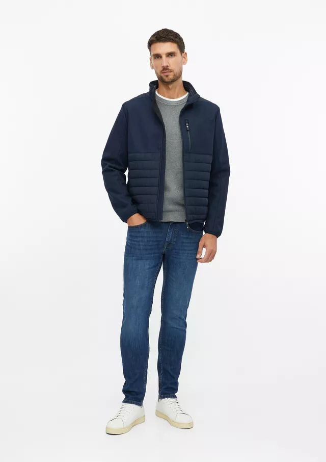 Ανδρικό Μπουφάν Navy Μπλε S.Oliver 2180150-5978