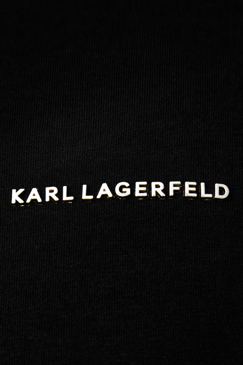 Ανδρικό T-shirt Μαύρο Karl Lagerfeld 755033 564235-990