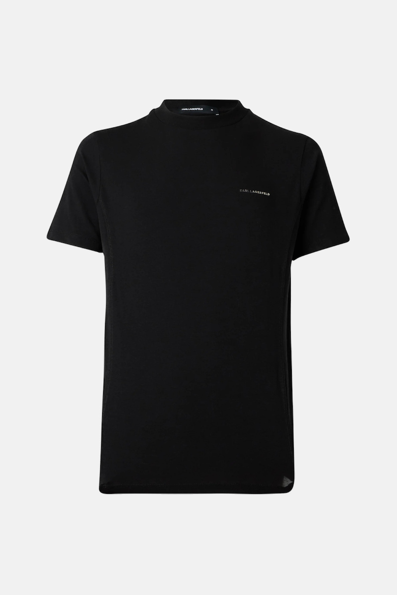Ανδρικό T-shirt Μαύρο Karl Lagerfeld 755033 564235-990