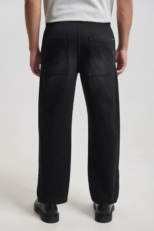 Ανδρικό Τζιν Μαύρο Royal Denim STYX2375-BLACK