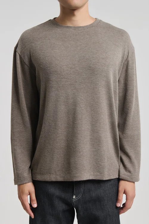 Ανδρικό Πουλόβερ Γκρι Royal Denim Masuda4071-Taupe