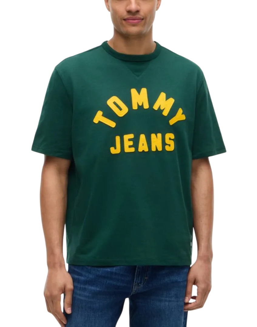 Ανδρικό 90's New Classics T-shirt Πράσινο Tommy Jeans DM0DM23544-MBM