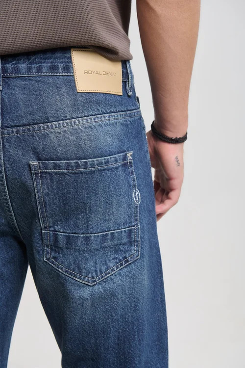 Ανδρικό Τζιν Μπλε Royal Denim Sendai2372-Denim