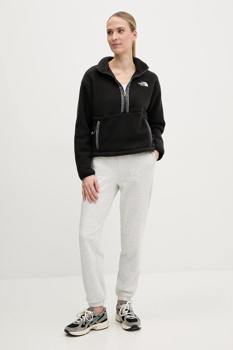 Γυναικείο Fleeski 1/4 Zip Pullover Fleece Μαύρο The North Face NF0A88Z3-KX71