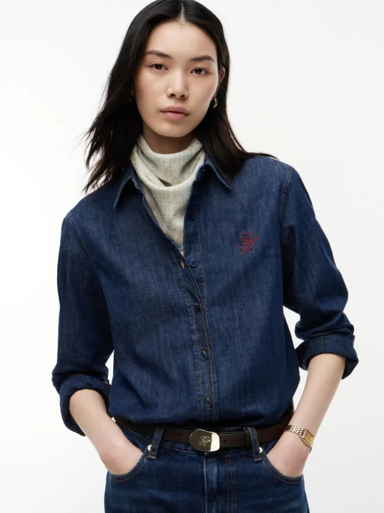 Γυναικείο TH Monogram Φουλάρι Tommy Hilfiger AW0AW19116-C1W